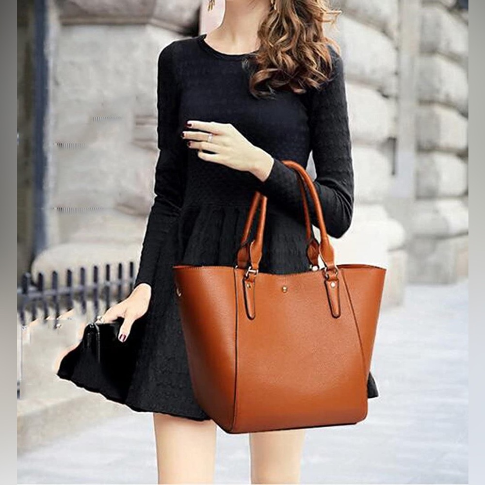 Obosoyo Women's Waterproof Handbags‎ Ladies Synthetic Leather - Picture 12 of 12